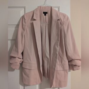 Ann Taylor Factory Light Pink Blazer